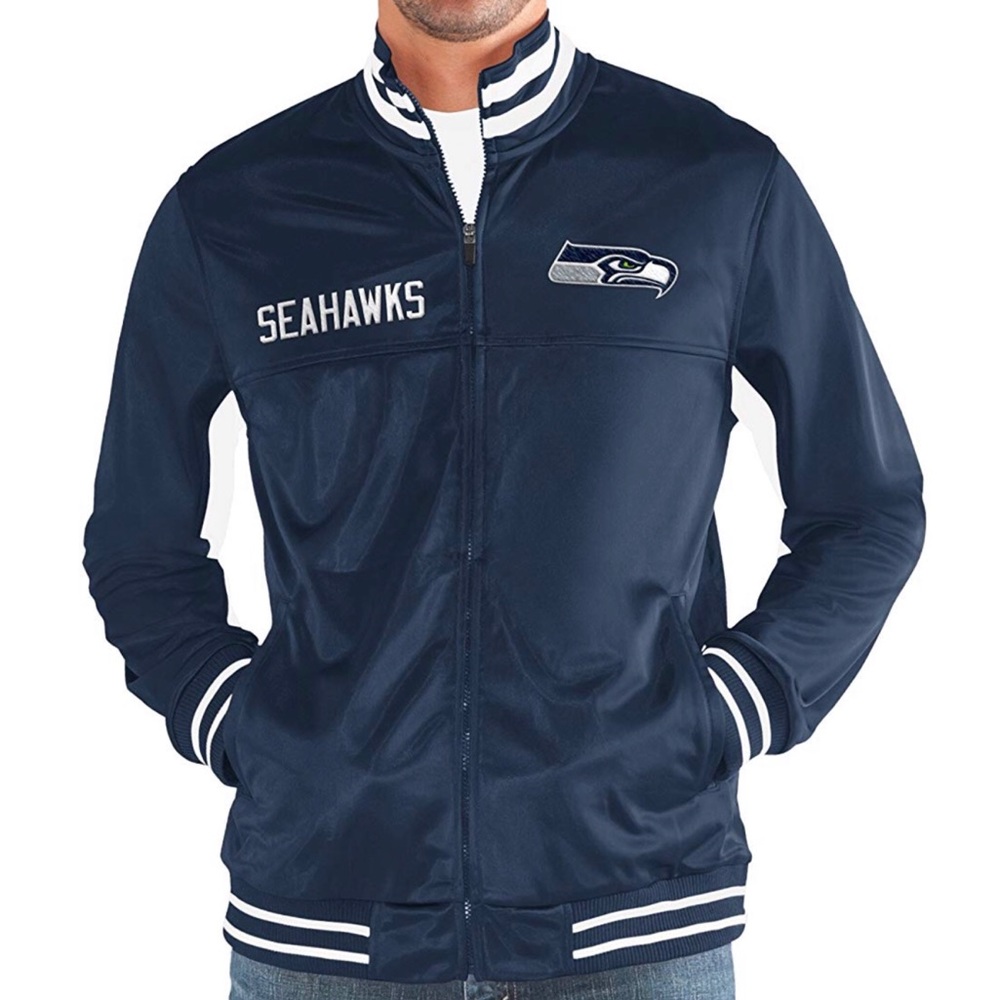 NFL Big Shot Track Jacket: Seattle Seahawks